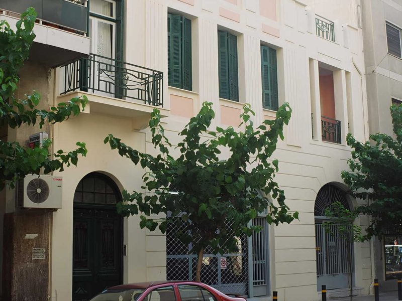 Ανακαίνιση όψης κτιρίου στην Αθήνα