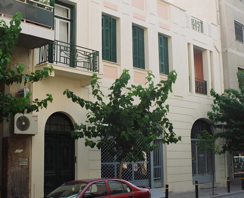 Ανακαίνιση όψης κτιρίου στην Αθήνα